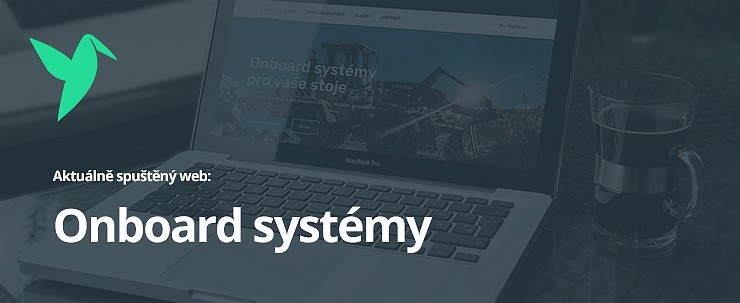 Aktuálně spuštěný web: Onboard systémy